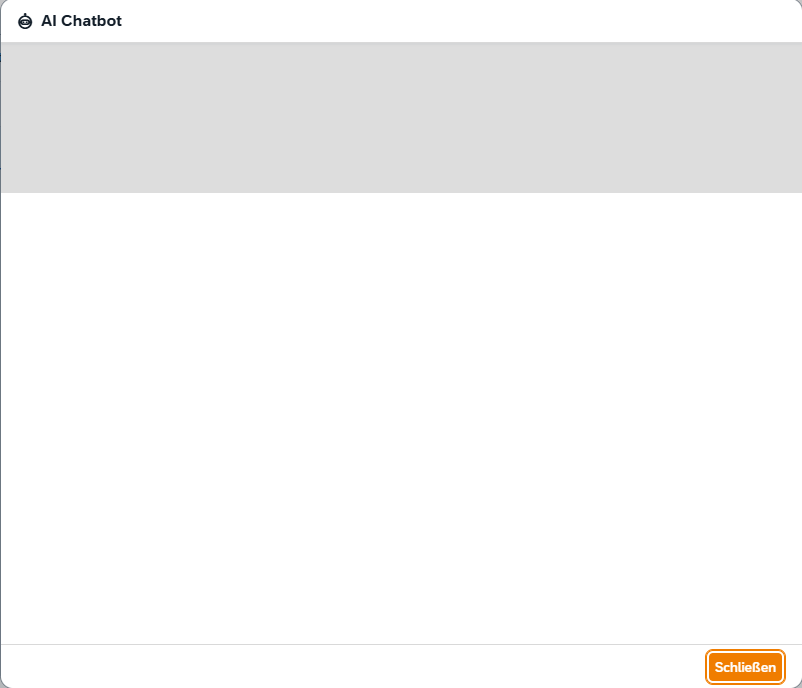 AI Chatbot Dialog