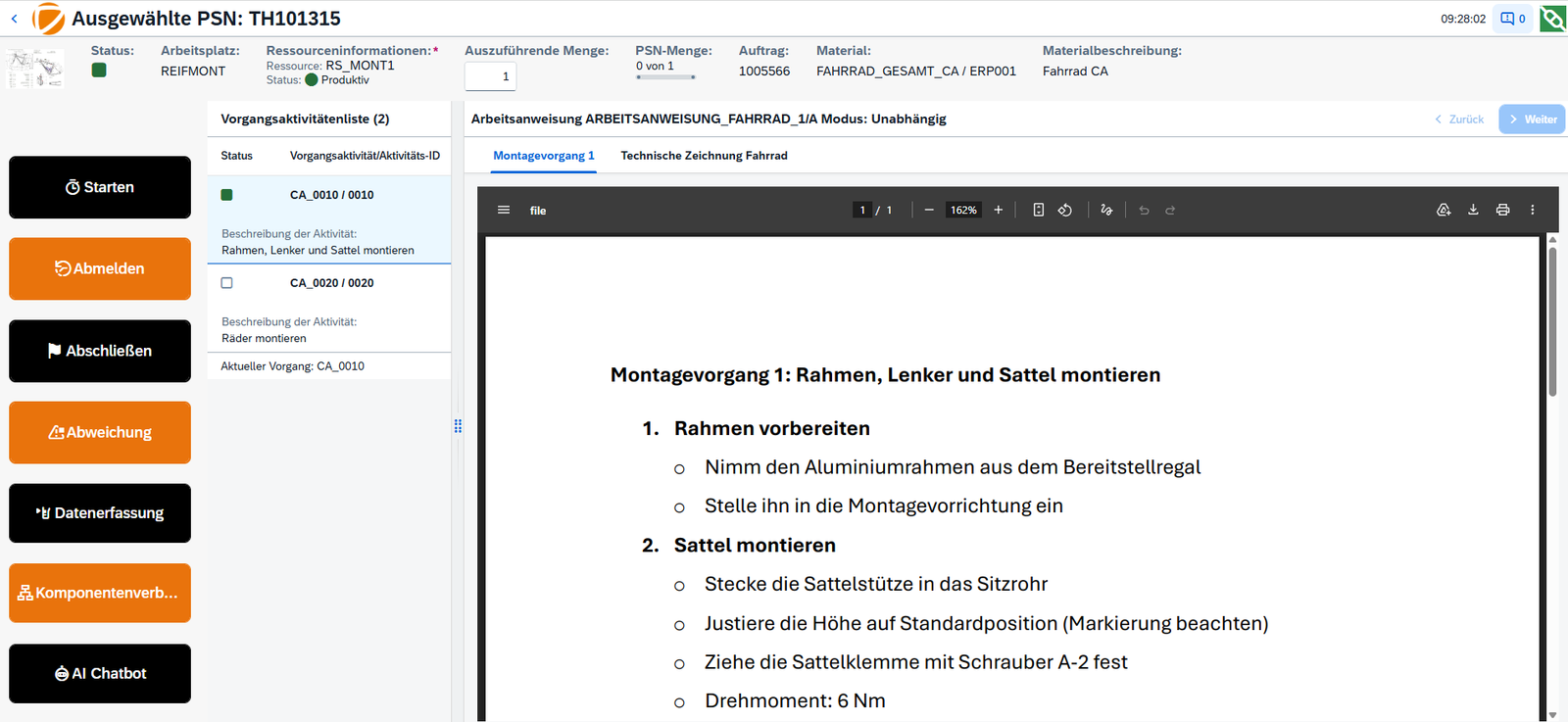 Werker-POD für Nicht-Admin-User